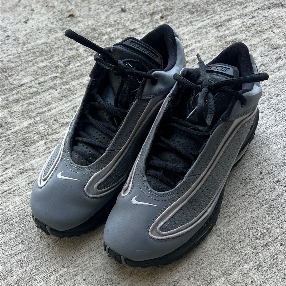 RARE LIKE NEW Nike Air Griffey G6 Max Air 2 Cool Grey 2010 Sneakers, Sz 4.5Y